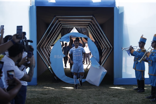 Presentación de camiseta del equipo Sporting cristal por sus 86 años. (Foto: Hugo Pérez / @photo.gec)