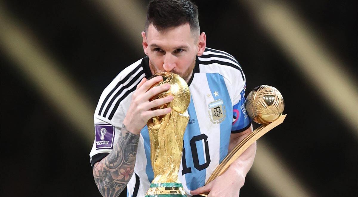 Argentina, con Lionel Messi fue el último campeón la Copa del Mundo en Qatar 2022 | Foto: AFP