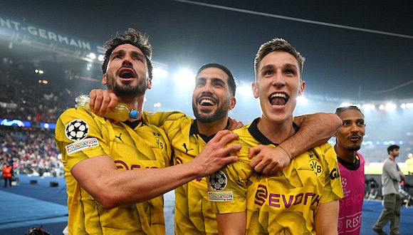 Borussia Dortmund clasificó a la final de la Champions League tras dejar en el camino al PSG. (Foto: Getty Images)