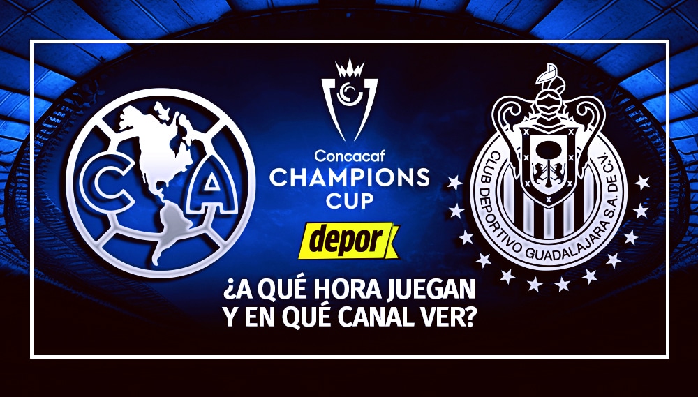 América y Chivas se enfrentan por la vuelta de los octavos de final de la Concachampions. (Diseño: Depor)