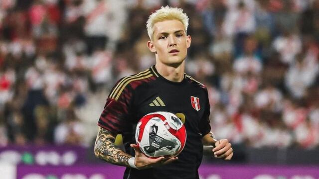 La reacción de Oliver Sonne tras debutar con Perú: “Un día muy especial”