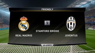 Real Madrid vs. Juventus ya se juega en FIFA 18: los mejores momentos del partidazo