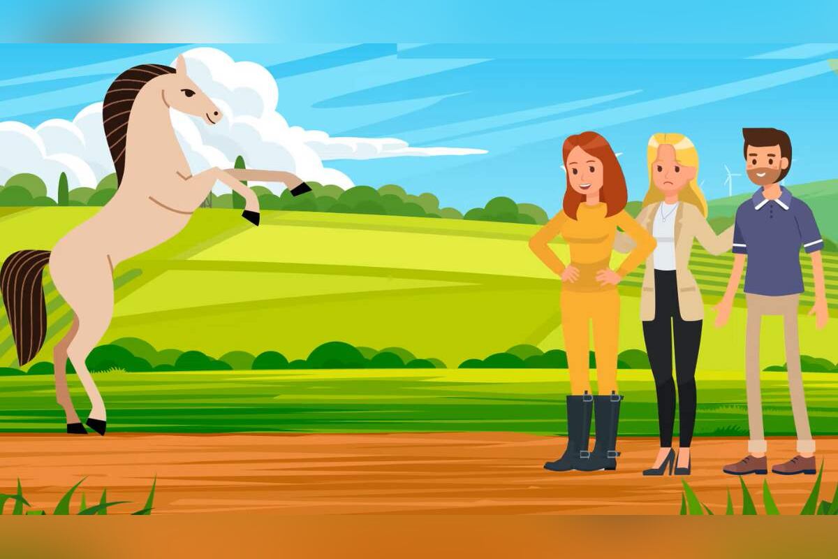 Pon a prueba tu habilidad encontrando al dueño del caballo en 6 segundos. (Foto: Brightside.me)