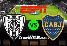 ESPN transmitió el partido Independiente del Valle 0-0 Boca Juniors (17/07/2024)
