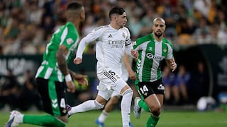 Video, goles y mejores jugadas: Real Madrid vs. Betis (1-1), por LaLiga