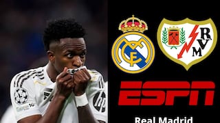 ESPN y Disney Plus transmitieron Real Madrid 4-1 Rayo Vallecano por LaLiga (12/09/2026)