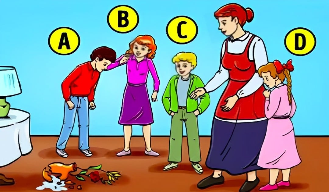 Test de personalidad: quién crees que rompió el jarrón. (Foto: Difusión)