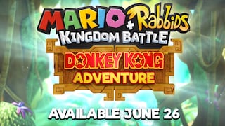 Mario + Rabbids Kingdom Battle Donkey Kong Adventure es presentado por Ubisoft [VIDEO]