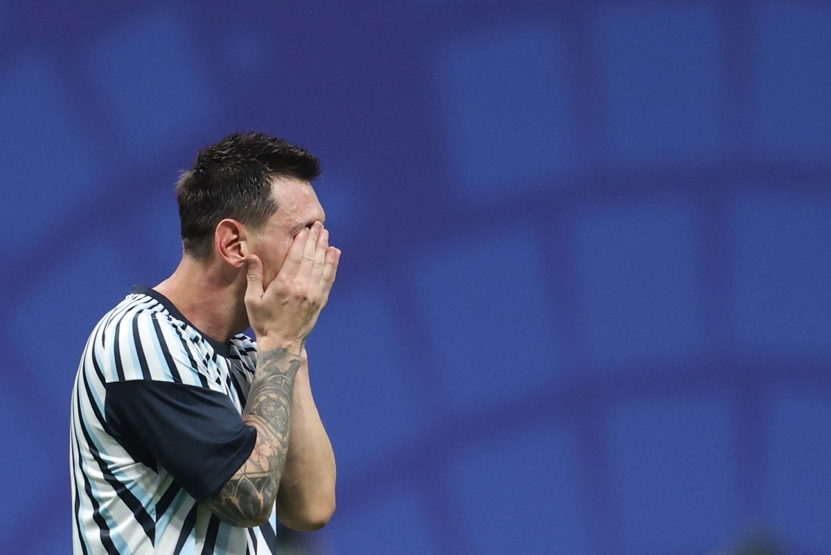 Messi rompió en llanto tras la histórica remontada de Argentina ante Egipto por el Mundial (Foto: AFP)