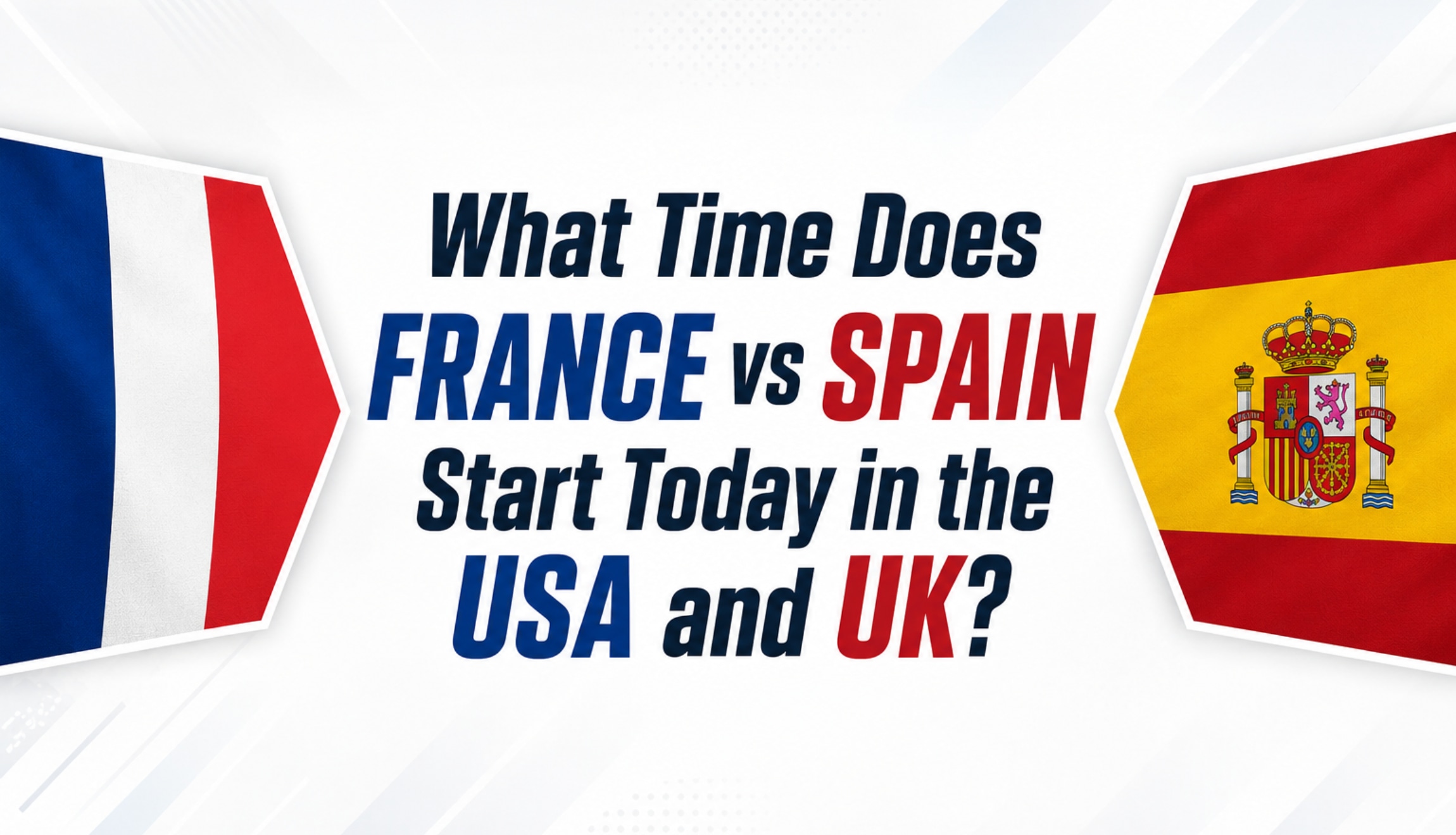 Find out what time the kickoff will be for the France vs. Spain match this Tuesday, July 14, in the 2026 World Cup semifinal. (Photo: Created using Chat GPT IA)