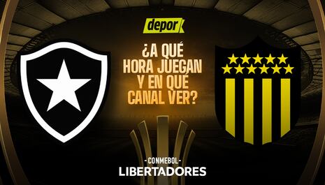 En qué canales TV ver Botafogo-Peñarol por semifinales de la Copa Libertadores