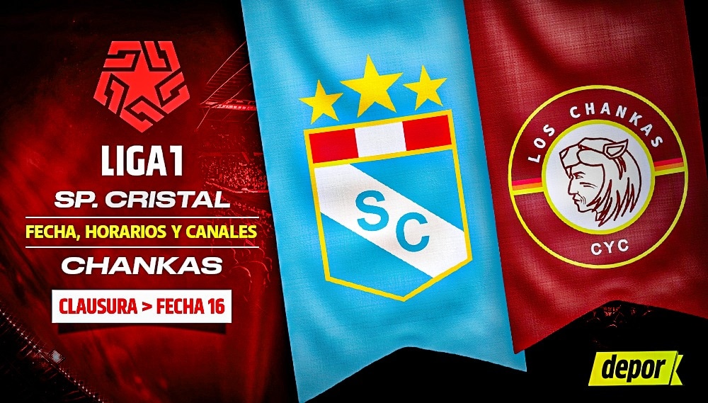 Sporting Cristal vs. Los Chankas: fecha, horarios y canales de TV por Torneo Clausura 2025