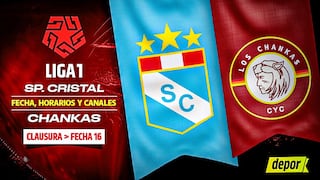 Canales para ver Cristal vs. Los Chankas: dónde ver por Torneo Clausura