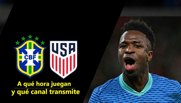Te muestro aquí los canales y la hora de transmisión del duelo entre Brasil y Estados Unidos, amistoso FIFA previo a la Copa América 2024.| Foto: Composición Mix