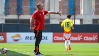 Carlos Silvestri debutó con derrota como nuevo entrenador de la Selección Peruana Sub-17