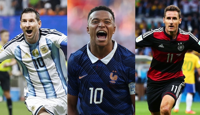 Goleadores históricos en la historia de los Mundiales. (Foto: Getty Images)