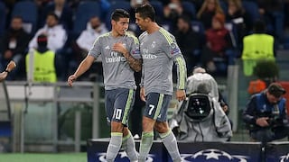 Cristiano Ronaldo motivó a James Rodríguez ¡agarrándole el trasero!