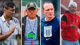 Altas, bajas, caras nuevas y conocidas: los técnicos que buscarán la gloria para la Liga 1