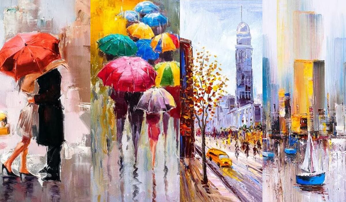 Selecciona una de las pinturas en esta imagen para descubrir cuán romántico eres (Foto: geniaguru)