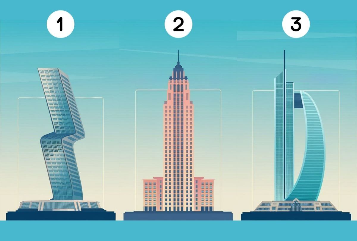Choose one of the buildings in this image to discover your greatest phobia (Design: Depor).