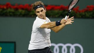 Ni la lluvia lo paró: Federer venció Delbonis y clasificó a tercera ronda de Indian Wells
