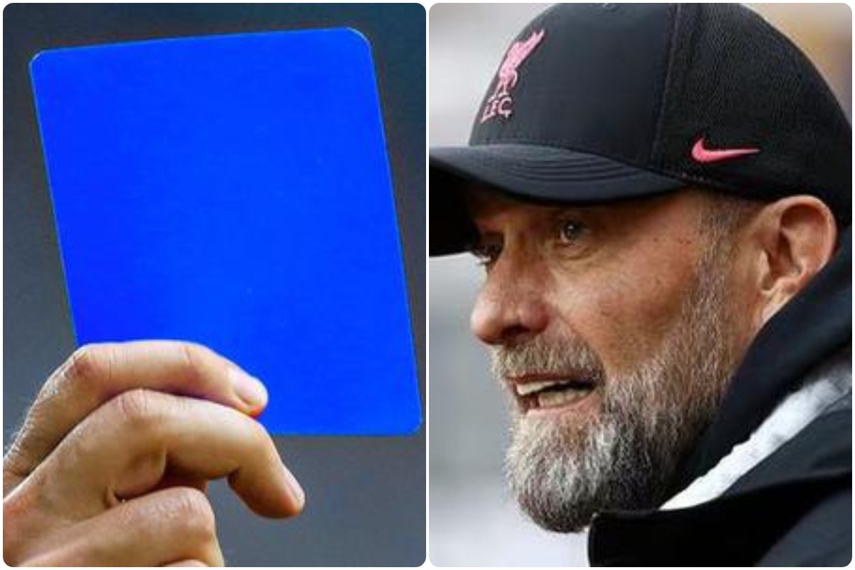 La implementación de la nueva tarjeta azul en el fútbol se definirá el próximo 2 de marzo. (Foto: Getty Images)