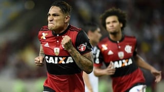 Con goles de Guerrero y Miguel Trauco, Flamengo venció 3-1 a U. Católica por Copa Libertadores