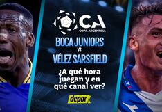 En qué canal ver Boca vs. Vélez y a qué hora juegan por Copa Argentina 2024