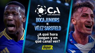 En qué canal ver Boca vs. Vélez y a qué hora juegan por Copa Argentina 2024