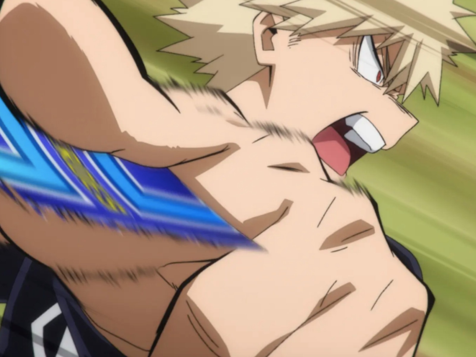 Katsuki Bakugo es uno de las estudiantes de la Clase 1-A de “My Hero Academia”, ocupa el asiento 17 (Foto: Bones)