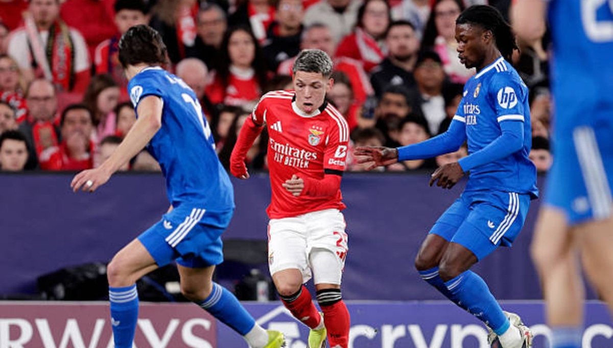 Real Madrid vs. Benfica se enfrentan por la Champions League. (Foto: Getty Images)