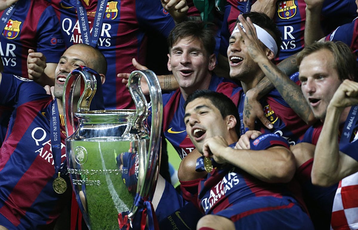 Barcelona no gana una Champions League desde el 2015, cuando venció a Juventus en Berlín. (Foto: Getty Images)