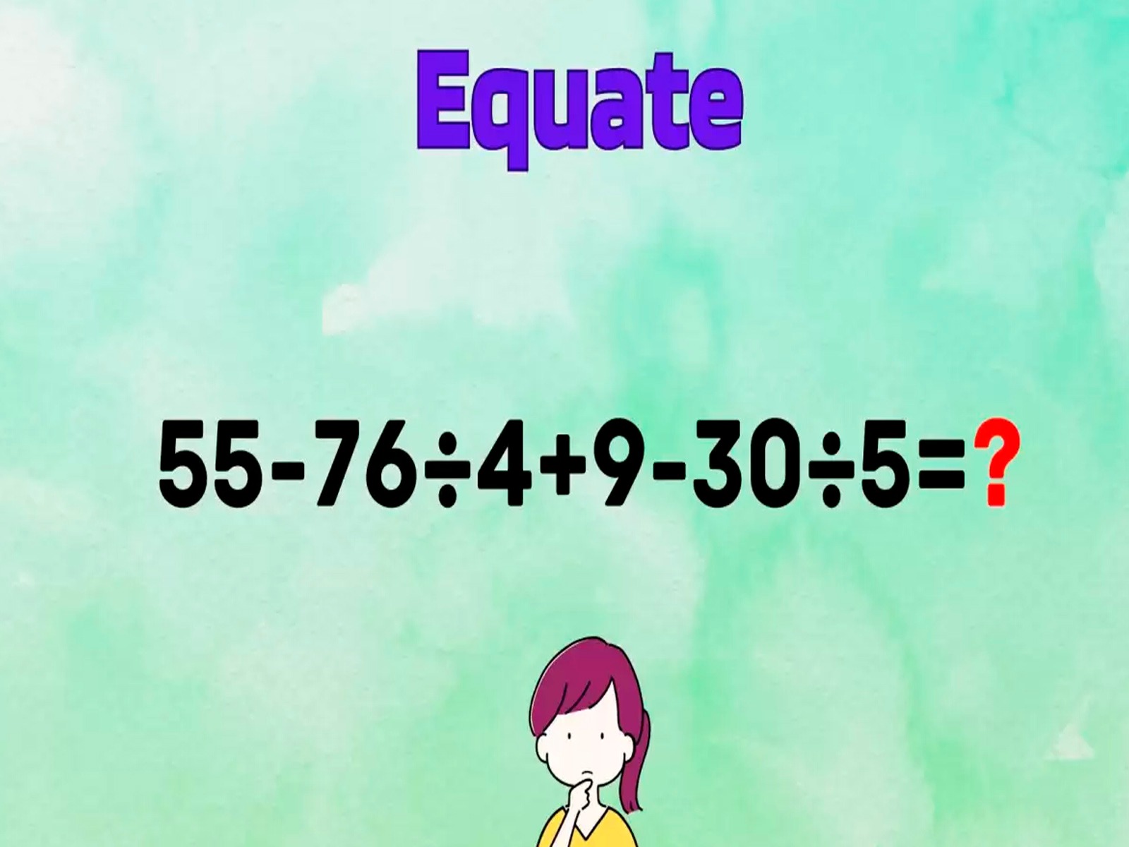 Tienes que utilizar toda tu inteligencia para determinar la solución de este complicado reto matemático.| Foto: fresherslive