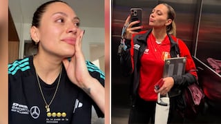 Kiara Montes llora al saber que culminó su etapa como universitaria