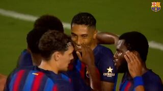 Anotó en su debut: gol de Raphinha para el 2-0 de Barcelona vs. Inter Miami [VIDEO]
