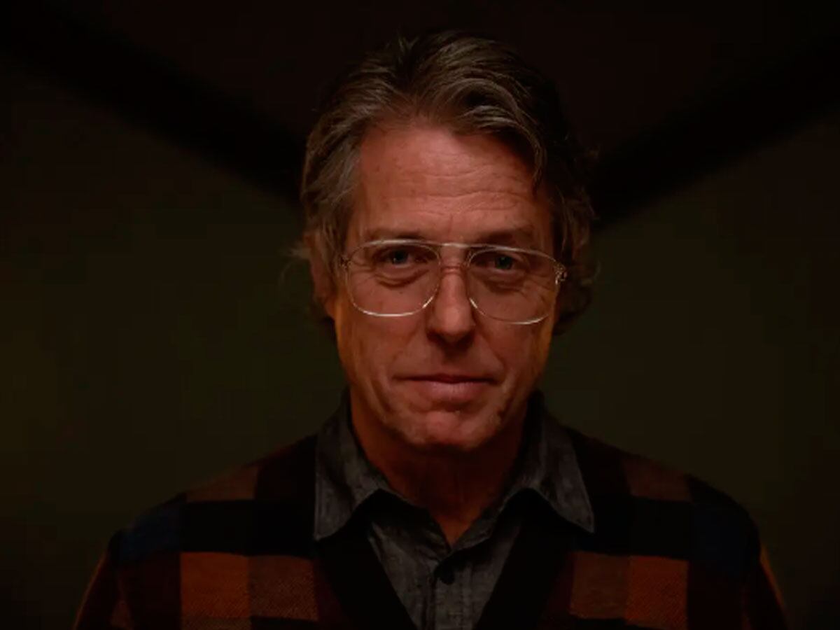 Hugh Grant in “Heretic.” (Photo: Kimberley French/A24)