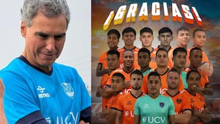La purga de ‘Chemo’: UCV anunció la salida de 17 jugadores del plantel tras perder ascenso a Liga 1