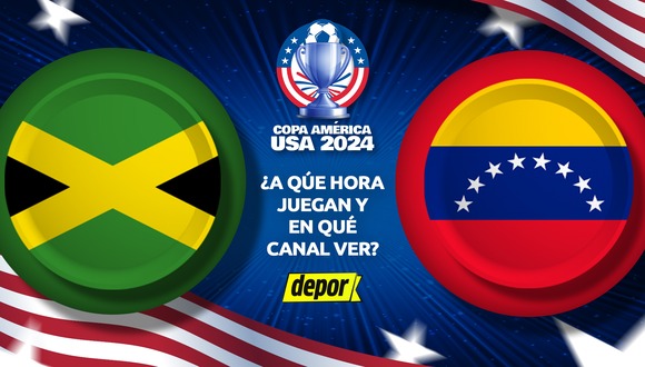 Jamaica vs. Venezuela: a qué hora juegan y cómo ver la Copa América 2024.