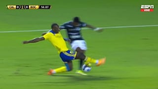 Cruce salvador: el cierre de Luis Advíncula para evitar el 1-0 en Boca vs. Deportivo Cali
