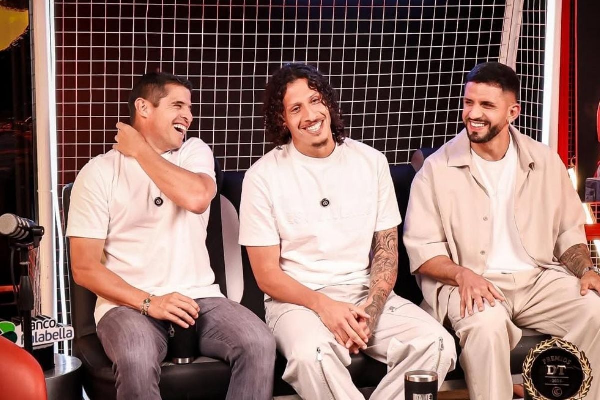 William Riveros, Aldo Corzo y Matías Di Benedetto (Foto: @Enfocados)