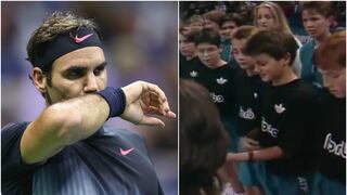 Emotivo recuerdo de Roger Federer cuando fue recogebolas a los 12 años [VIDEO]