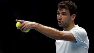 Dimitrov avanzó a semifinales en Londres en medio de polémica con su entrenador