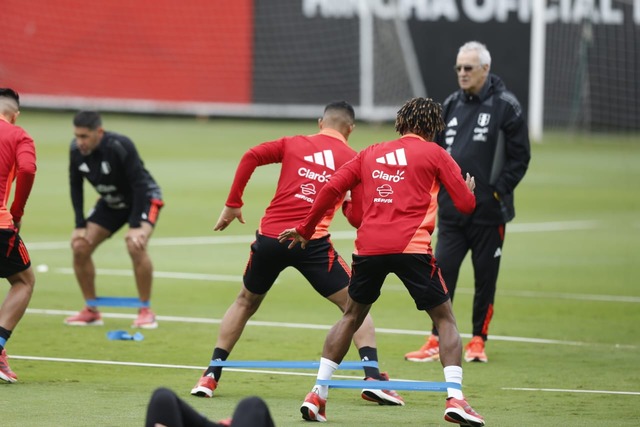 La Selección Peruana sumó un nuevo día de entrenamiento en la Videna. (Foto: GEC)