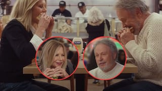Meg Ryan y Billy Crystal recrean la icónica escena de ‘When Harry Met Sally…’ en un comercial del Super Bowl 2025
