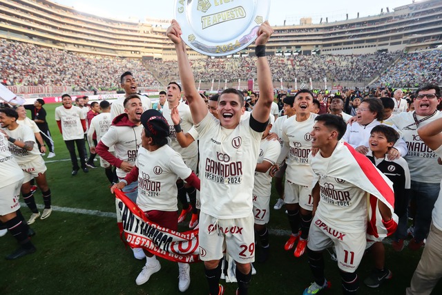 ¡Universitario festeja el Torneo Apertura! Las mejores postales de la celebración crema. (Foto: GEC)