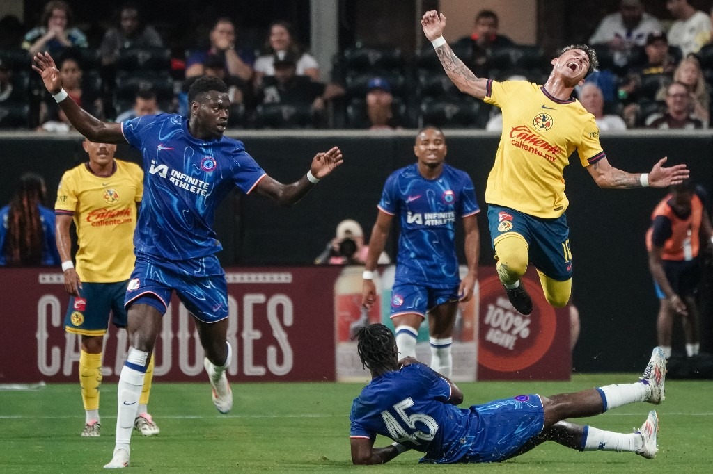 Chelsea se prepara de cara al inicio de la Premier League. Esta vez superó 3-0 a América en un amistoso disputado en Estados Unidos: Foto: AFP