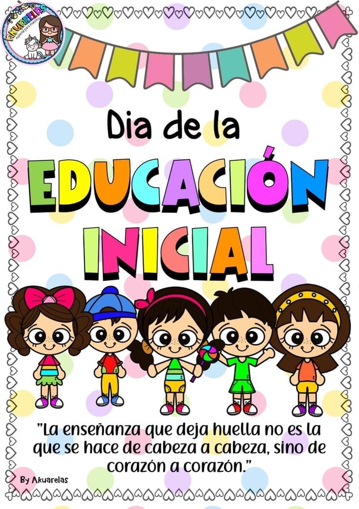 Comparte estas emotivas imágenes para celebrar el Día de la Educación Inicial este 25 de mayo. (Foto: Pinterest)