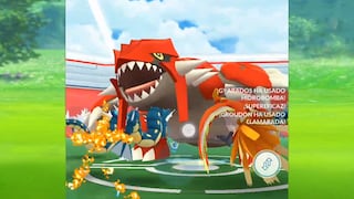 El primer Groudon de Pokémon GO en Perú se capturó así [VIDEO]