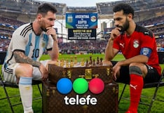 Telefe EN VIVO — dónde ver partido Argentina vs. Egipto, con Messi, por TV abierta