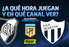 Canal para ver River vs. San Martín por el Torneo Clausura 2025
